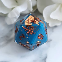 Load image into Gallery viewer, COPPER PATINA - Single d20