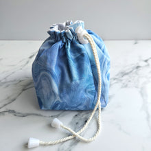 Load image into Gallery viewer, WATERCOLOUR MARBLE - 6 Pocket Dice Bag