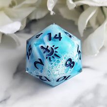 Load image into Gallery viewer, SEAFOAM UPON THE WAVES - Single d20