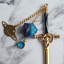 Load image into Gallery viewer, ARCANE COSMOS - Dice Hair Sword