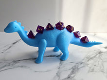 Load image into Gallery viewer, STEGOSAURUS DIENOSAUR - 3D Printed Dice Guardian (Various Colours)