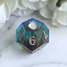 Load image into Gallery viewer, RAINBOW GALAXY - Daggerheart Hope/Fear d12