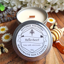 Load image into Gallery viewer, HELLO BEES! - Soy Wax Candle