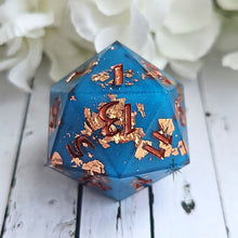 Load image into Gallery viewer, COPPER PATINA - Chonky 30mm d20
