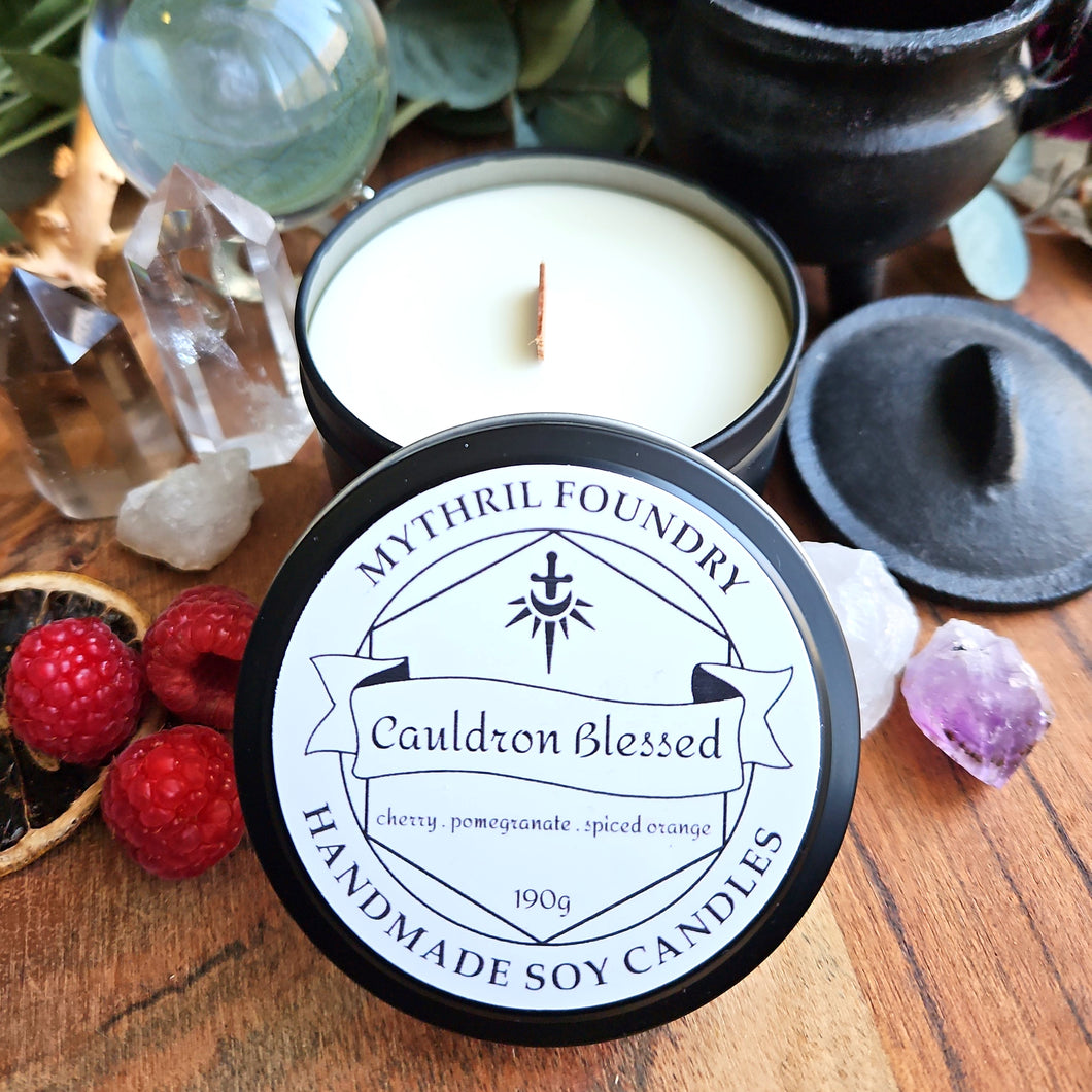 CAULDRON BLESSED - Soy Wax Candle