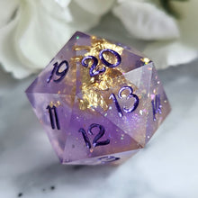 Load image into Gallery viewer, LAVENDER SHIMMER - Spin Down d20
