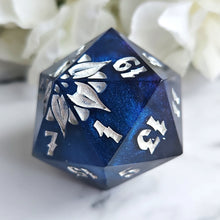 Load image into Gallery viewer, INFINITE SEA - 32mm Floral Chonk d20
