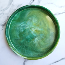 Load image into Gallery viewer, MOSS AGATE - Round Dice Tray
