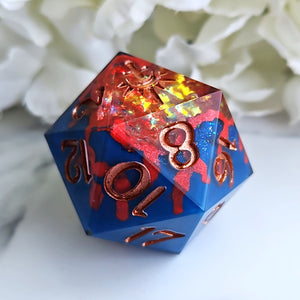 CORRUPTED CRYSTAL - Chonky 30mm d20