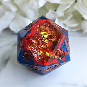 CORRUPTED CRYSTAL - Chonky 30mm d20