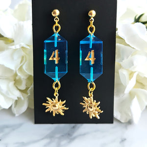 BEACH EPISODE - Dice Earrings
