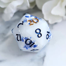 Load image into Gallery viewer, DELFT BLUE - Single d20
