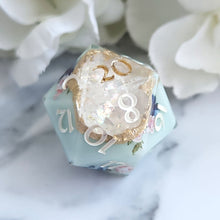 Load image into Gallery viewer, ANTIQUE PORCELAIN GEODE - Single d20
