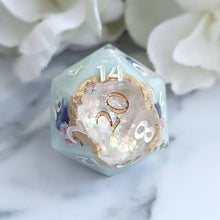 Load image into Gallery viewer, ANTIQUE PORCELAIN GEODE - Single d20
