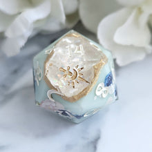 Load image into Gallery viewer, ANTIQUE PORCELAIN GEODE - Single d20
