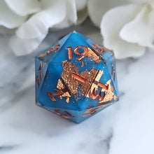 Load image into Gallery viewer, COPPER PATINA - Single d20
