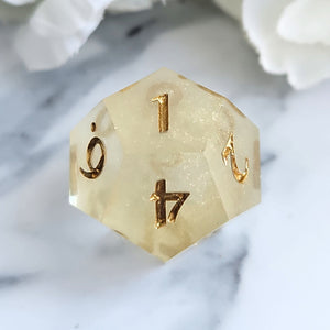 GOLD SHIMMER - Single d12