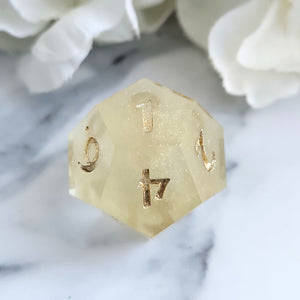 GOLD SHIMMER - Single d12