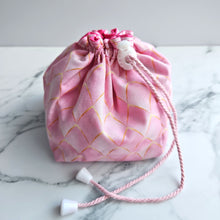 Load image into Gallery viewer, DRAGON SCALES (PINK) - 6 Pocket Dice Bag
