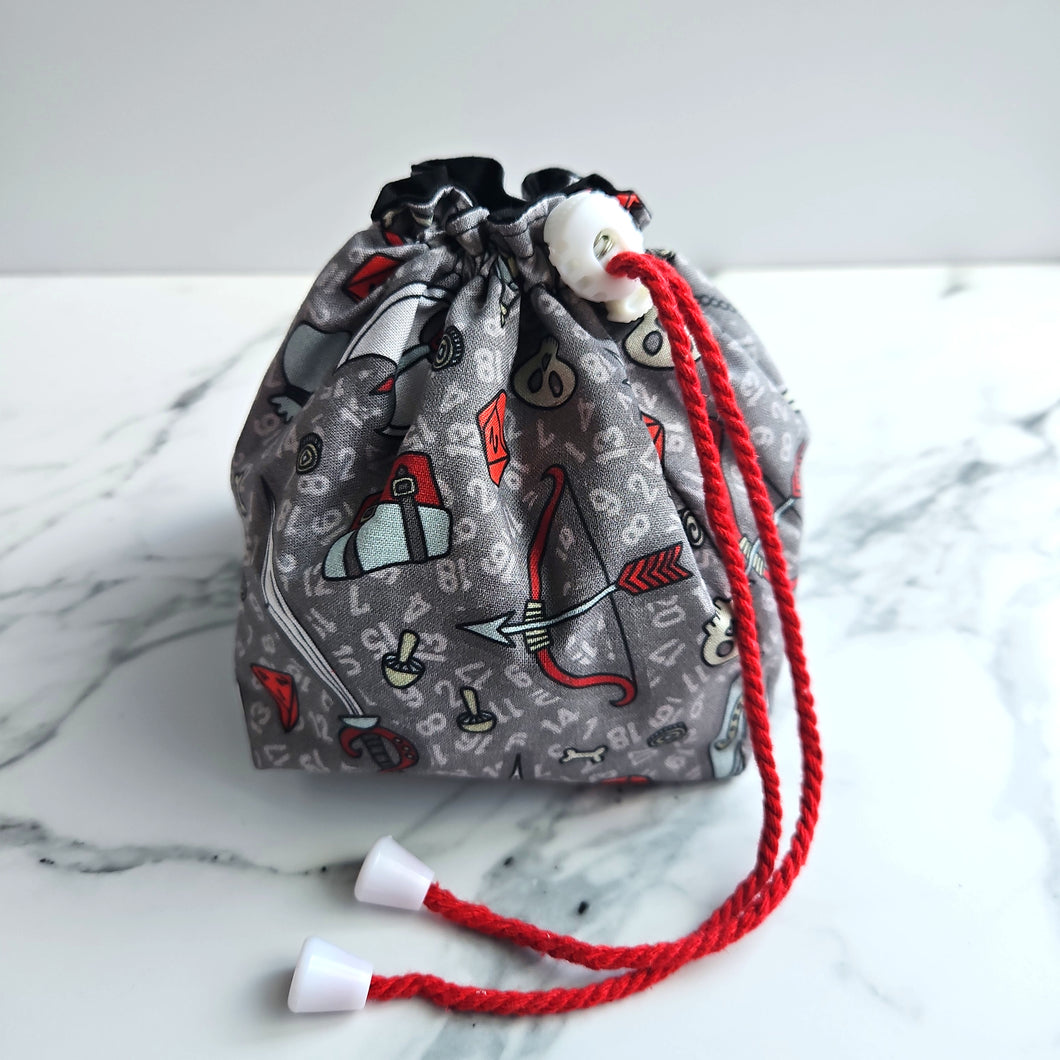 DUNGEON CRAWL - 6 Pocket Dice Bag