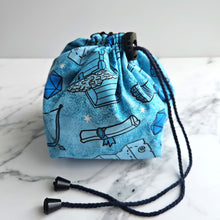 Load image into Gallery viewer, ADVENTURING PARTY (BLUE) - 6 Pocket Dice Bag
