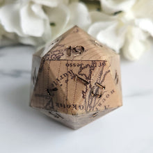 Load image into Gallery viewer, UNCHARTED - Art Style 35mm Chonky d20
