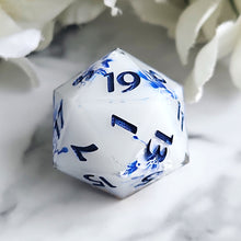 Load image into Gallery viewer, DELFT BLUE (GEODE) - Single d20
