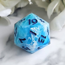 Load image into Gallery viewer, SEAFOAM UPON THE WAVES - Single d20
