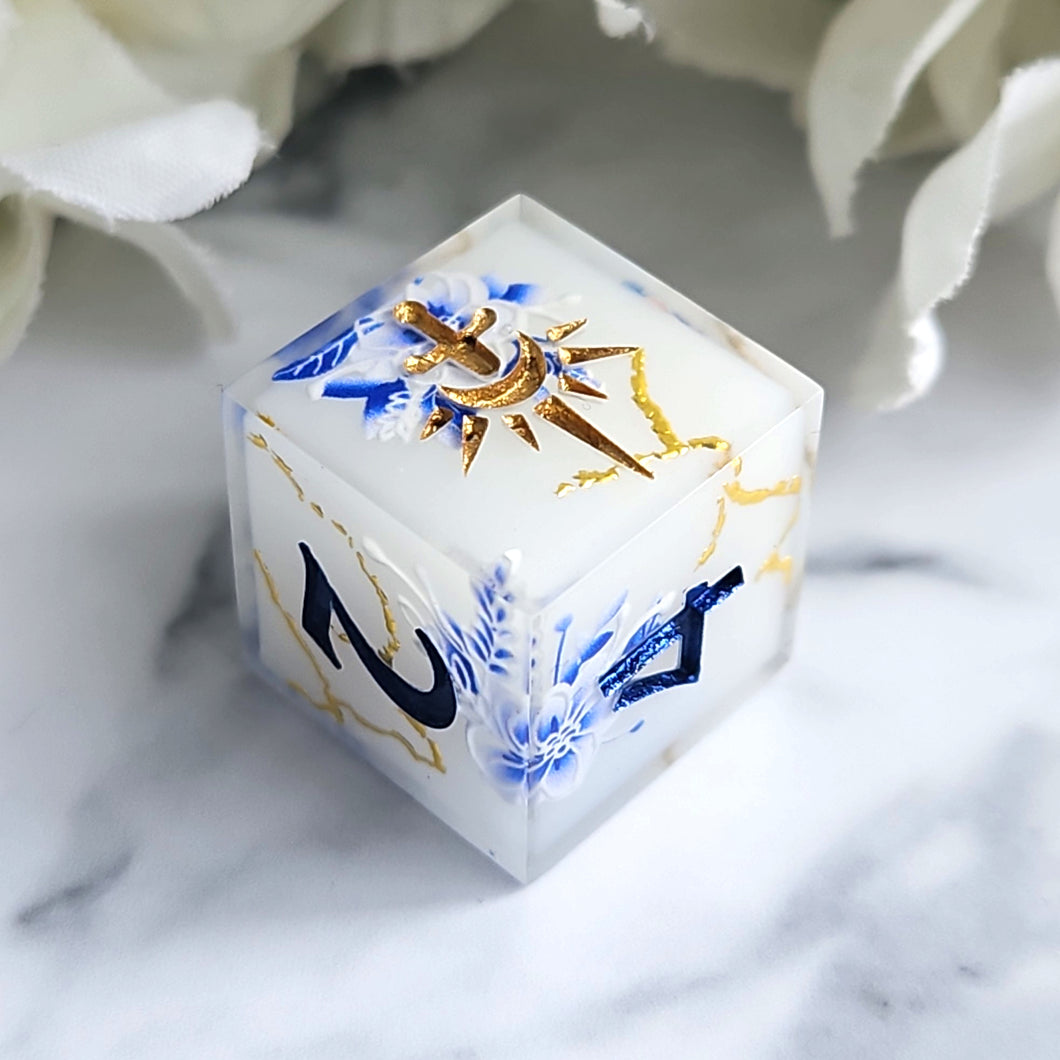 DELFT BLUE (KINTSUGI) - Single d6