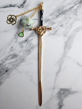 Load image into Gallery viewer, ANTIQUE PORCELAIN - Dice Hair Sword
