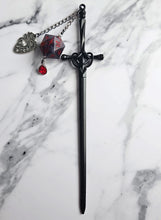 Load image into Gallery viewer, BLOOD OF THE ANCIENTS (BLACK) - Dice Hair Sword
