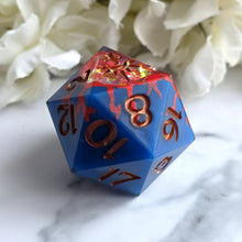 Load image into Gallery viewer, CORRUPTED CRYSTAL - Chonky 30mm d20
