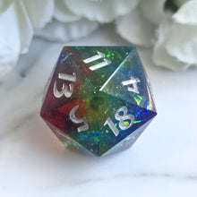Load image into Gallery viewer, RAINBOW GALAXY - Single d20

