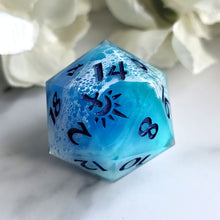 Load image into Gallery viewer, SEAFOAM UPON THE WAVES - Single d20
