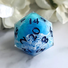 Load image into Gallery viewer, SEAFOAM UPON THE WAVES - Single d20
