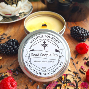 DEAD PEOPLE TEA - Soy Wax Candle
