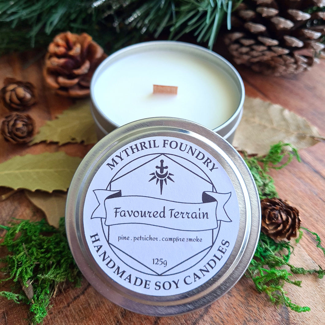 FAVOURED TERRAIN - Soy Wax Candle