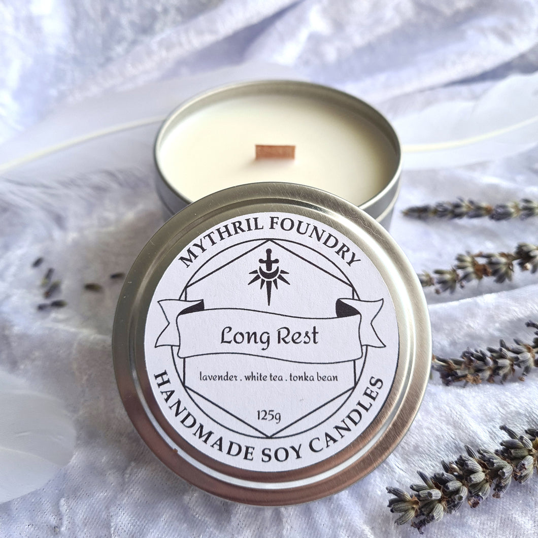 LONG REST - Soy Wax Candle