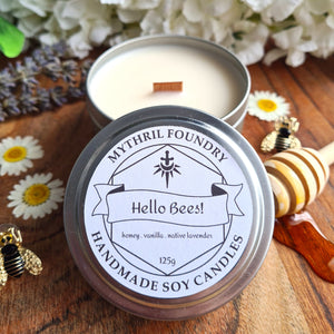 HELLO BEES! - Soy Wax Candle