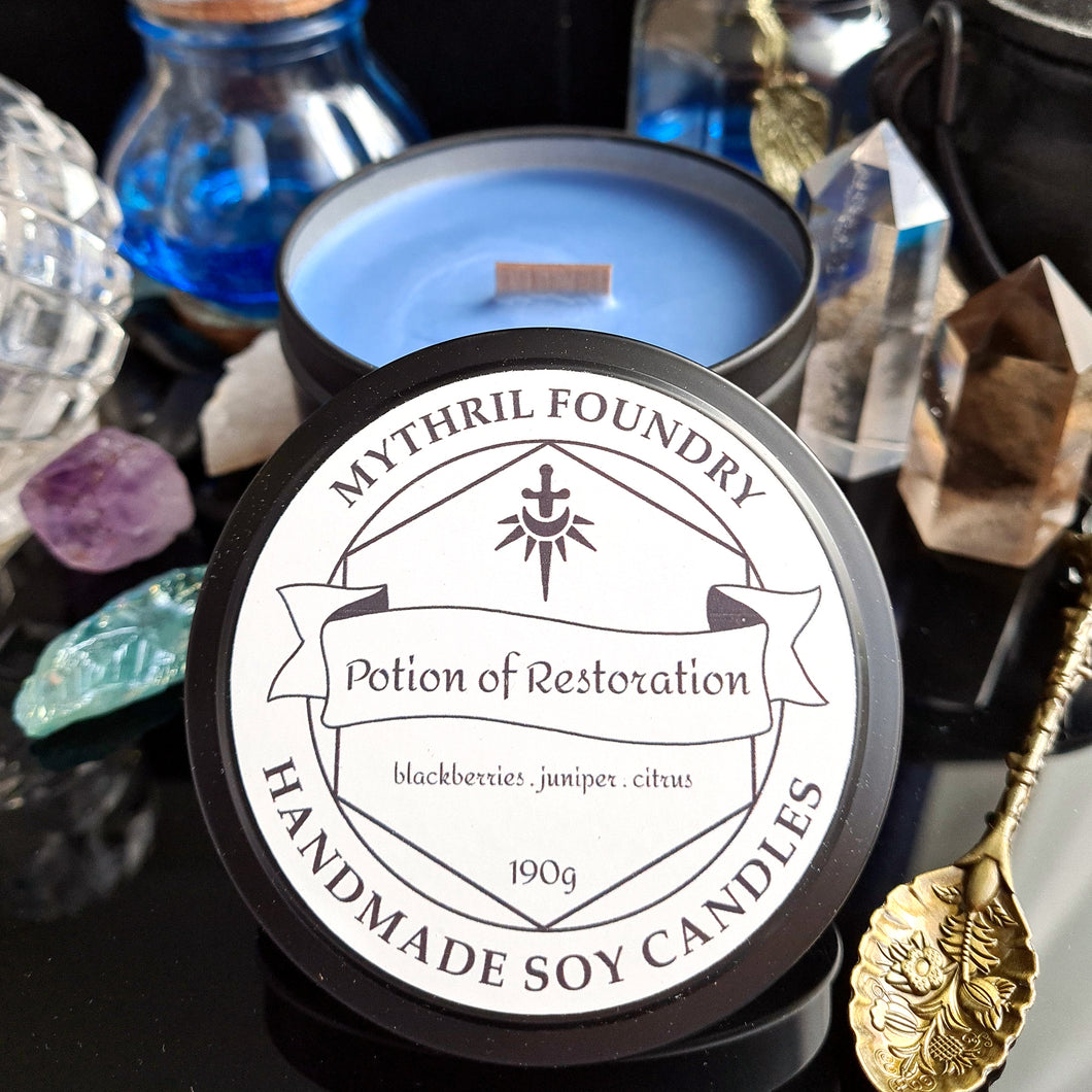 POTION OF RESTORATION - Soy Wax Candle